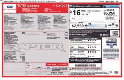 2020 Ford F-150 Raptor