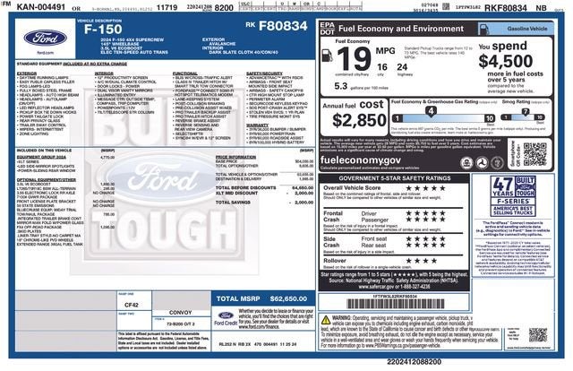 2024 Ford F-150 XLT