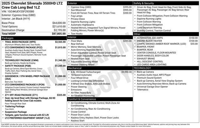 2025 Chevrolet Silverado 3500 HD LTZ