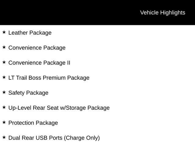 2024 Chevrolet Silverado 1500 LT Trail Boss