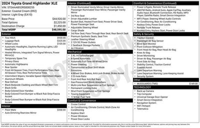 2024 Toyota Grand Highlander XLE